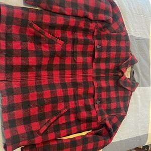 LLBean plaid jacket